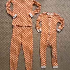 Lila & Hayes Pumpkin Pajamas - Size 2T